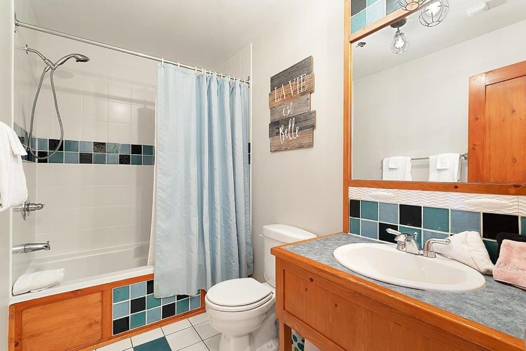 몽트랑블랑 Les Eaux 225-1 By Escapades Tremblant 아파트 외부 사진